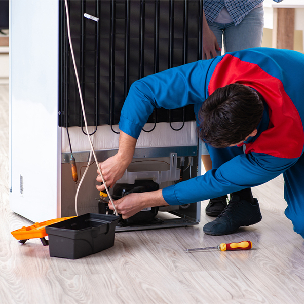 how much do you charge for refrigerator repair services in Lawn PA